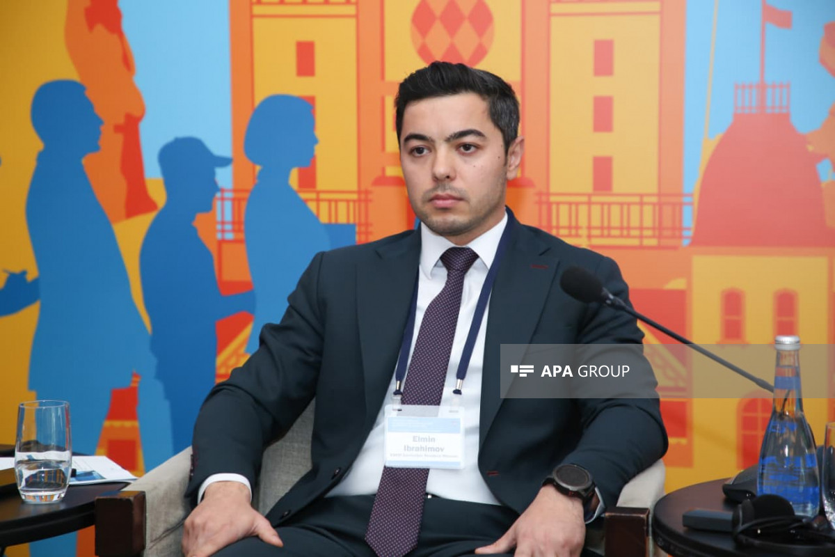  Elmin Ibrahimov, an employee of the EBRD’s office in Azerbaijan