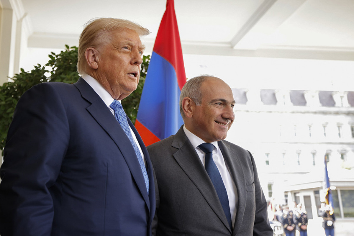 Donald Trump, US President and Nikol Pashinyan, Armenian PM