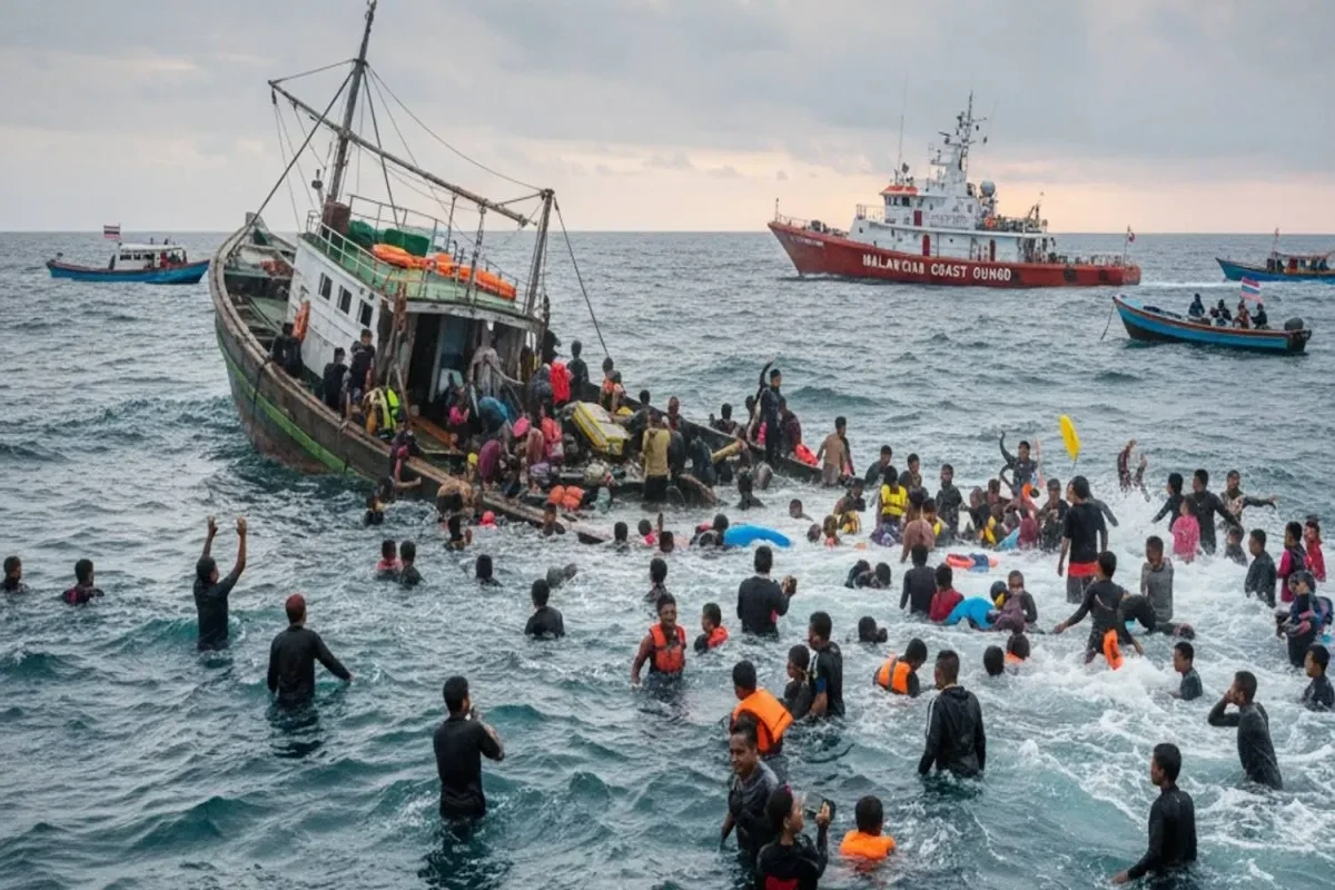 Death toll from Malaysia-Thailand migrant boat incident climbs to 25