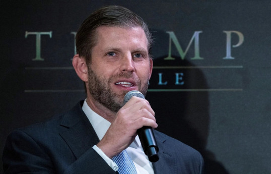 Donald Trump Jr., son of U.S. President Donald Trump