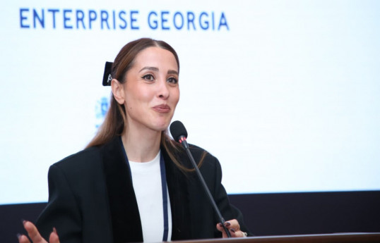 Ketevan Kebuladze, a representative of the EnterpriseGeorgia agency