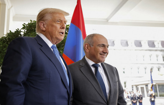 Donald Trump, US President and Nikol Pashinyan, Armenian PM