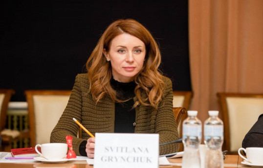 Ukrainian Energy Minister Svitlana Hrynchuk 