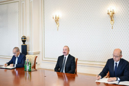 President Ilham Aliyev received delegation of China's China Datang Corporation Ltd.