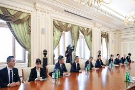 President Ilham Aliyev received delegation of China's China Datang Corporation Ltd.