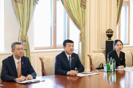 President Ilham Aliyev received delegation of China's China Datang Corporation Ltd.