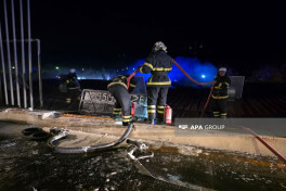 Fire breaks out at gas station in Azerbaijan's Nakhchivan, 3 poisoned-PHOTO -VIDEO -UPDATED 