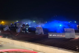Fire breaks out at gas station in Azerbaijan's Nakhchivan, 3 poisoned-PHOTO -VIDEO -UPDATED 