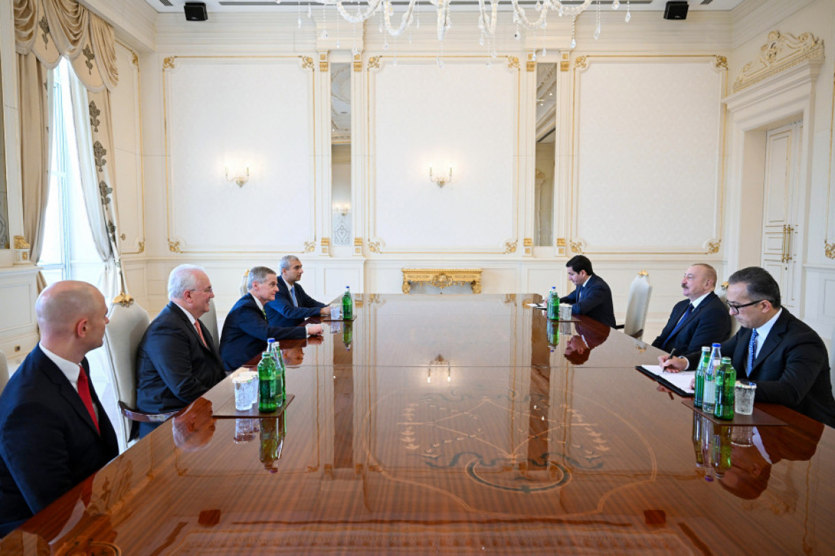 President Ilham Aliyev received delegation of U.S. Church of Jesus Christ of Latter-day Saints