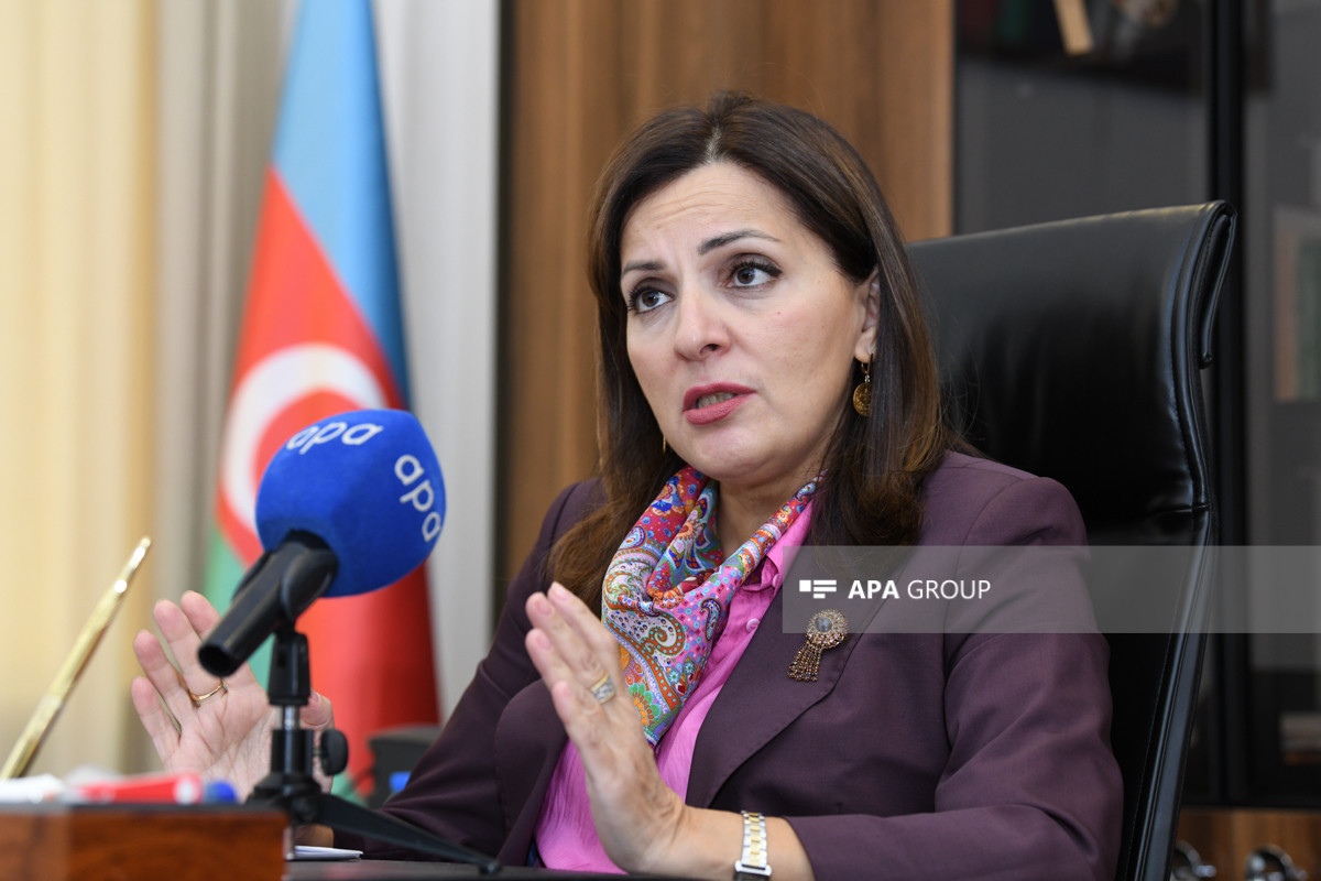 Sabina Hajiyeva, Head of the State Service for the Protection, Development, and Restoration of Cultural Heritage