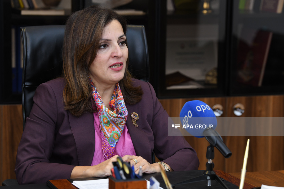 Sabina Hajiyeva, Head of the State Service for the Protection, Development, and Restoration of Cultural Heritage