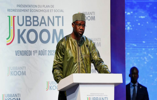Senegal’s Prime Minister Ousmane Sonko