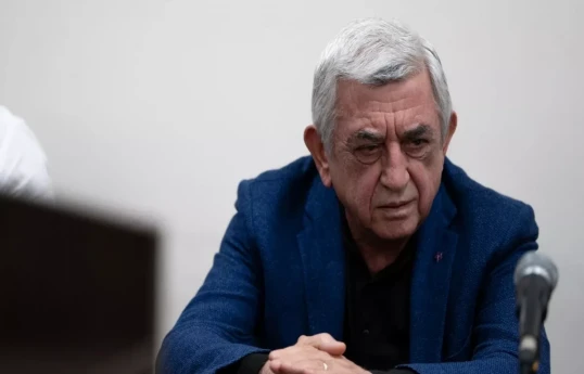 Former Armenian President Serzh Sargsyan