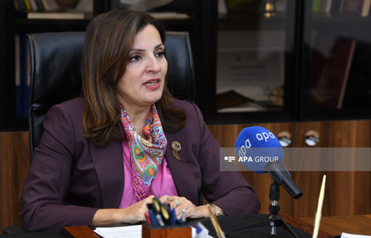 Sabina Hajiyeva, Head of the State Service for the Protection, Development, and Restoration of Cultural Heritage