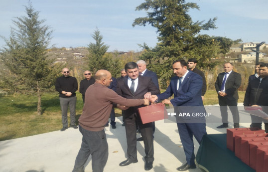 Next resettlement convoys arrives in villages of Badara and Dashbulag in Azerbaijan's Khojaly -UPDATED -VIDEO 