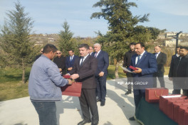 Next resettlement convoys arrives in villages of Badara and Dashbulag in Azerbaijan's Khojaly -UPDATED -VIDEO 