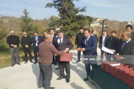 Next resettlement convoys arrives in villages of Badara and Dashbulag in Azerbaijan's Khojaly -UPDATED -VIDEO 