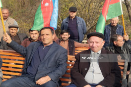 Next resettlement convoy arrives in village of Vangli in Azerbaijan's Aghdara, families receive house keys-PHOTO 