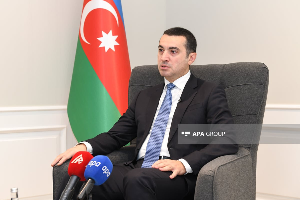 Aykhan Hajizada, head of the Press Service Department of the Ministry of Foreign Affairs of Azerbaijan