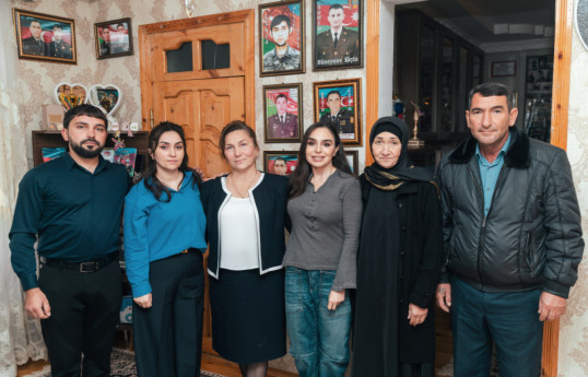 Leyla Aliyeva visits family of martyrs and several social facilities in Mingachevir