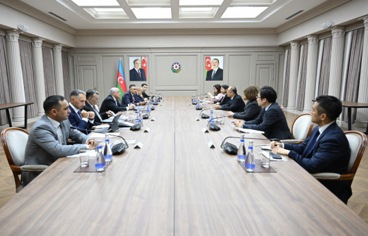 Ali Asadov's meeting with the President of the Asian Development Bank