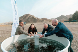 Leyla Aliyeva joins environmental campaign in Mingachevir