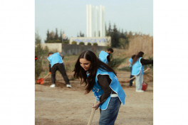 Leyla Aliyeva joins environmental campaign in Mingachevir