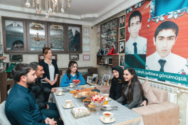 Leyla Aliyeva visits family of martyrs and several social facilities in Mingachevir