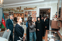 Leyla Aliyeva visits family of martyrs and several social facilities in Mingachevir