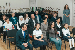 Leyla Aliyeva visits family of martyrs and several social facilities in Mingachevir