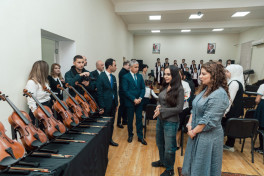 Leyla Aliyeva visits family of martyrs and several social facilities in Mingachevir