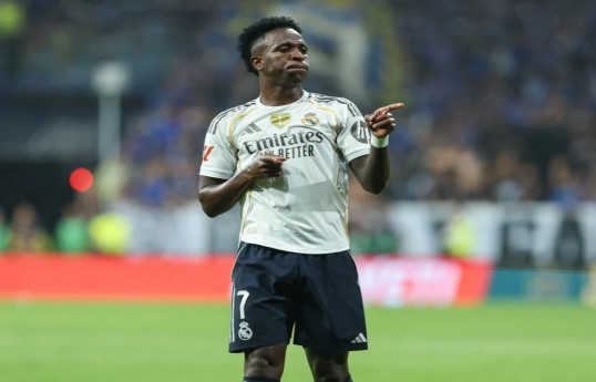 Real Madrid forward Vinicius Junior