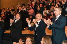 Legendary tenor Plácido Domingo performs at Heydar Aliyev Center