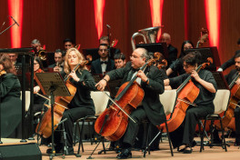 Legendary tenor Plácido Domingo performs at Heydar Aliyev Center