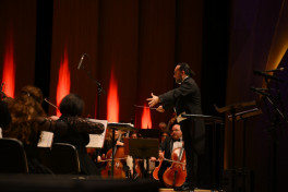 Legendary tenor Plácido Domingo performs at Heydar Aliyev Center