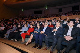 Legendary tenor Plácido Domingo performs at Heydar Aliyev Center