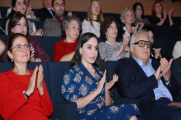Legendary tenor Plácido Domingo performs at Heydar Aliyev Center
