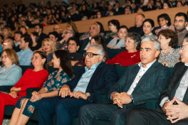 Legendary tenor Plácido Domingo performs at Heydar Aliyev Center