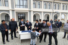 Next relocation convoy arrived villages of Mammadbeyli and Khidirli, keys have been presented-PHOTO -UPDATED-1 