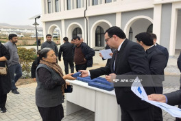 Next relocation convoy arrived villages of Mammadbeyli and Khidirli, keys have been presented-PHOTO -UPDATED-1 