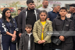 Next relocation convoy arrived villages of Mammadbeyli and Khidirli, keys have been presented-PHOTO -UPDATED-1 