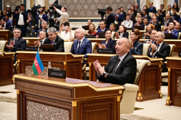 President Ilham Aliyev attended the presentation ceremony of the "Heritage of the Future" International Award in Tashkent