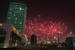 Fireworks display was held in honor of heads of state participating in the 7th Consultative Meeting of Heads of State of Central Asia in Tashkent-PHOTO 