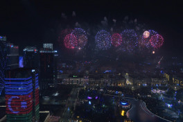 Fireworks display was held in honor of heads of state participating in the 7th Consultative Meeting of Heads of State of Central Asia in Tashkent-PHOTO 