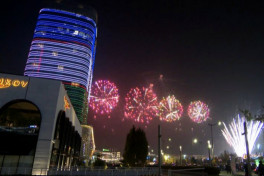 Fireworks display was held in honor of heads of state participating in the 7th Consultative Meeting of Heads of State of Central Asia in Tashkent-PHOTO 