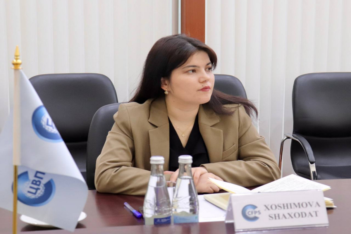Shahodat Hashimova, political analyst and researcher at Uzbekistan’s Center for Foreign Policy Studies