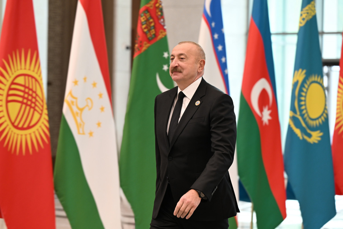 Ilham Aliyev, President of the Republic of Azerbaijan and Vladimir Putin, President of the Russian Federation