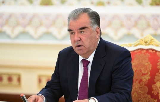 President of Tajikistan Emomali Rahmon