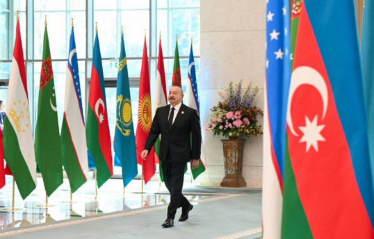 Ilham Aliyev, President of the Republic of Azerbaijan and Vladimir Putin, President of the Russian Federation