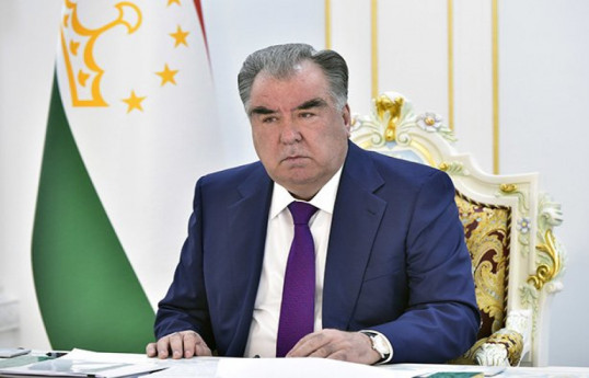 President of the Republic of Tajikistan Emomali Rahmon